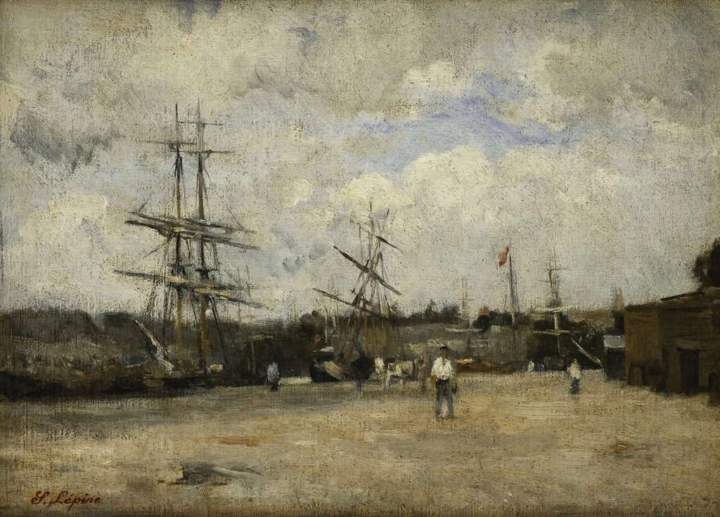Il porto di Rouen